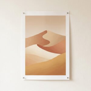Abstract Dunes Print