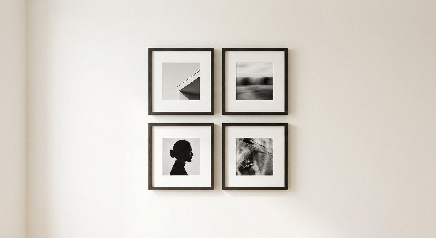 Black & White Gallery Set