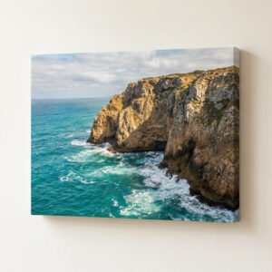 Coastal Cliffs Canvas