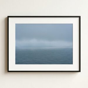 Coastal Fog Framed Print