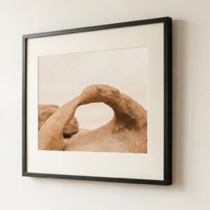 Desert Arch Framed Print