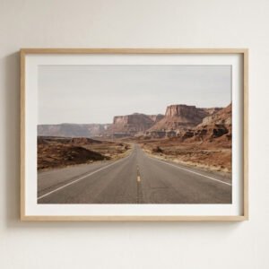 Desert Road Photograph