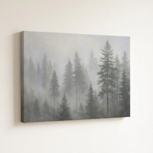 Foggy Forest Canvas