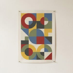 Geometric Bauhaus Poster