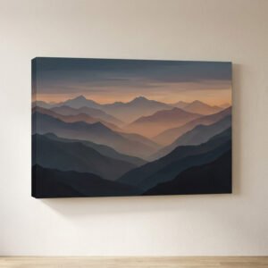 Mountain Range Canvas