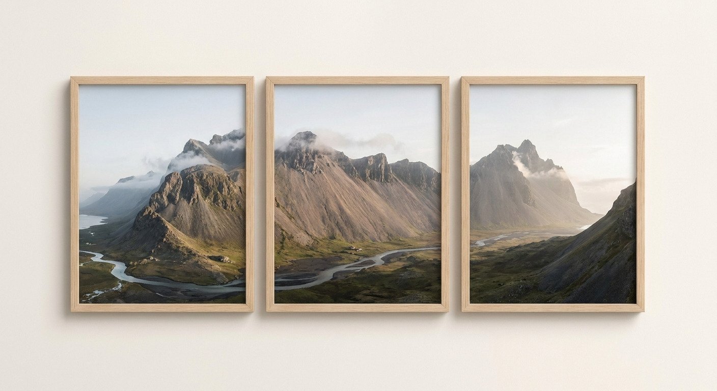 Mountain Series Triptych