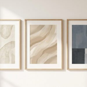 Neutral Abstract Gallery Set