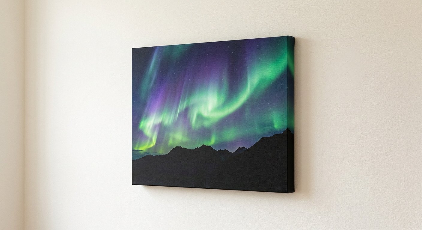 Northern Lights Canvas