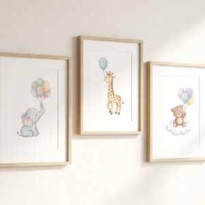 Nursery Art Gift Set