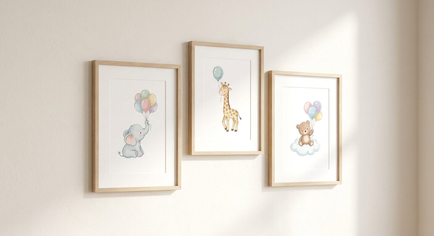Nursery Art Gift Set