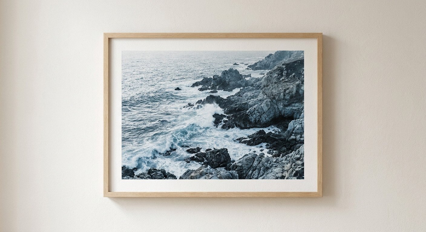 Rocky Coastline Photograph