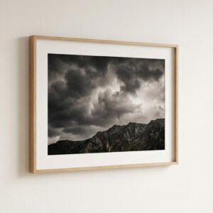 Storm Over Ridge Photograph