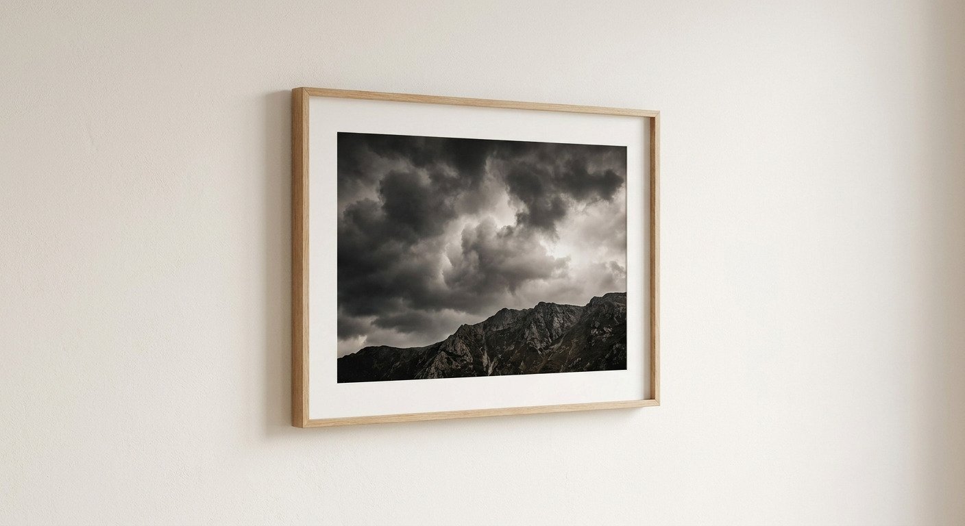 Storm Over Ridge Photograph