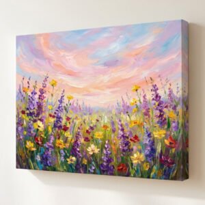 Wildflower Field Canvas